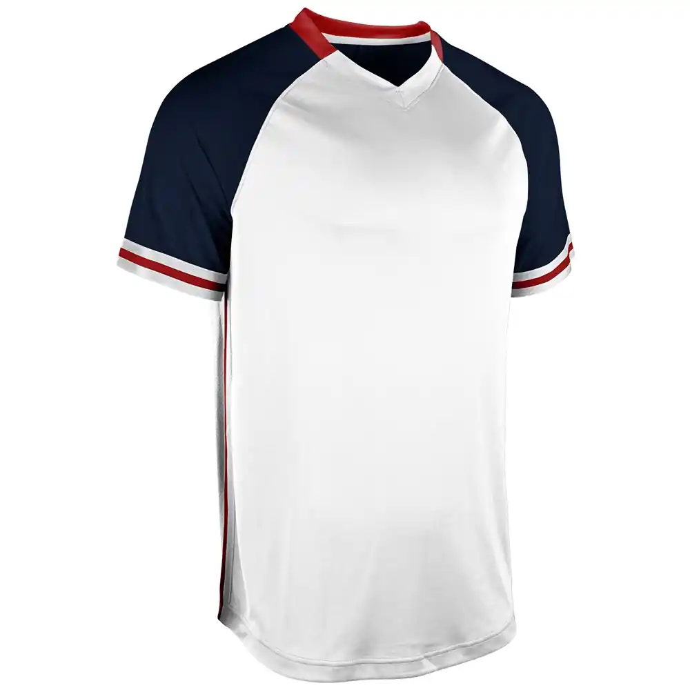 White Navy Scarlet