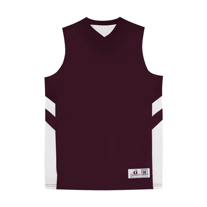 Maroon White